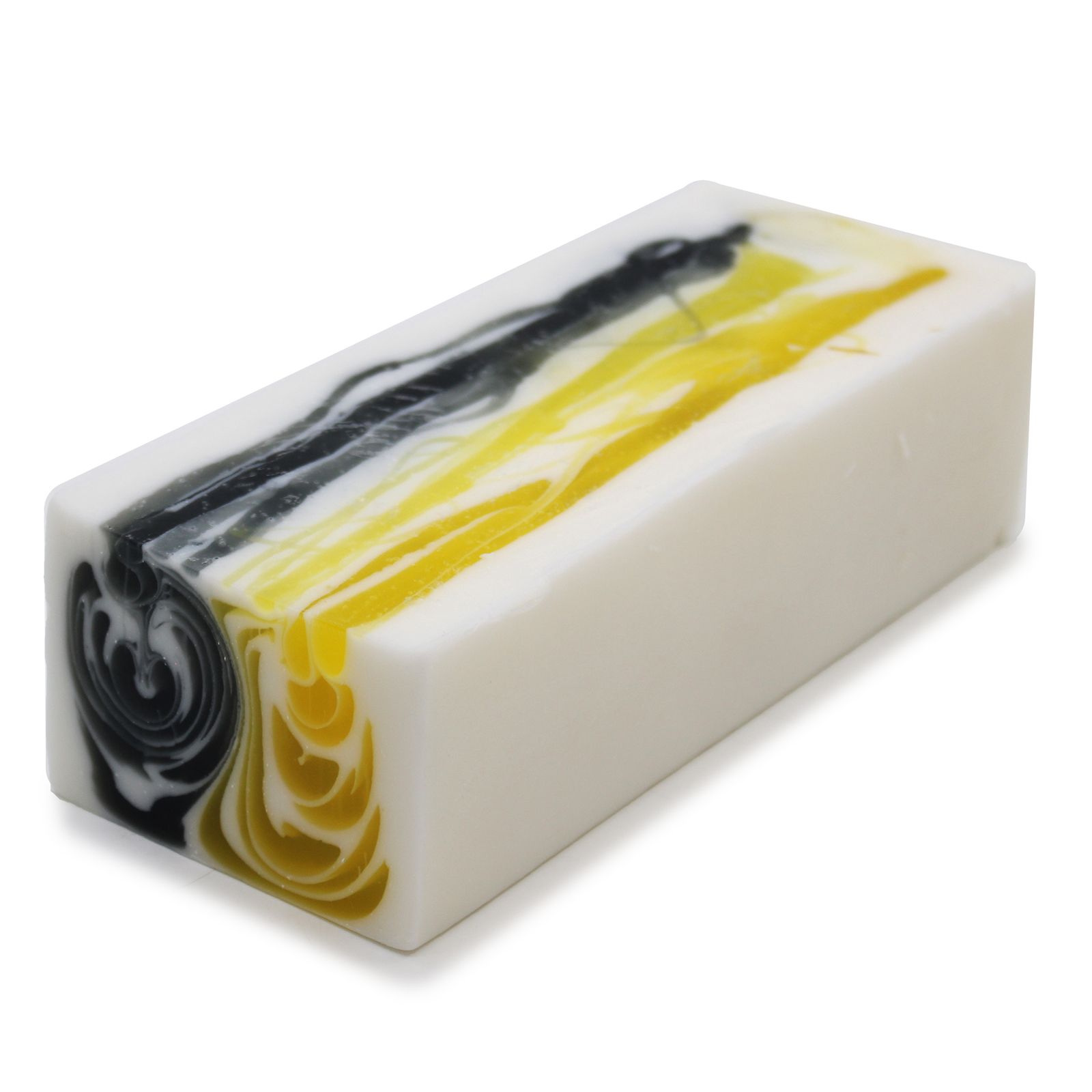 Jabon artesanal 1,2kg - Día y Noche - Amarillo y Negro - Imagen 2