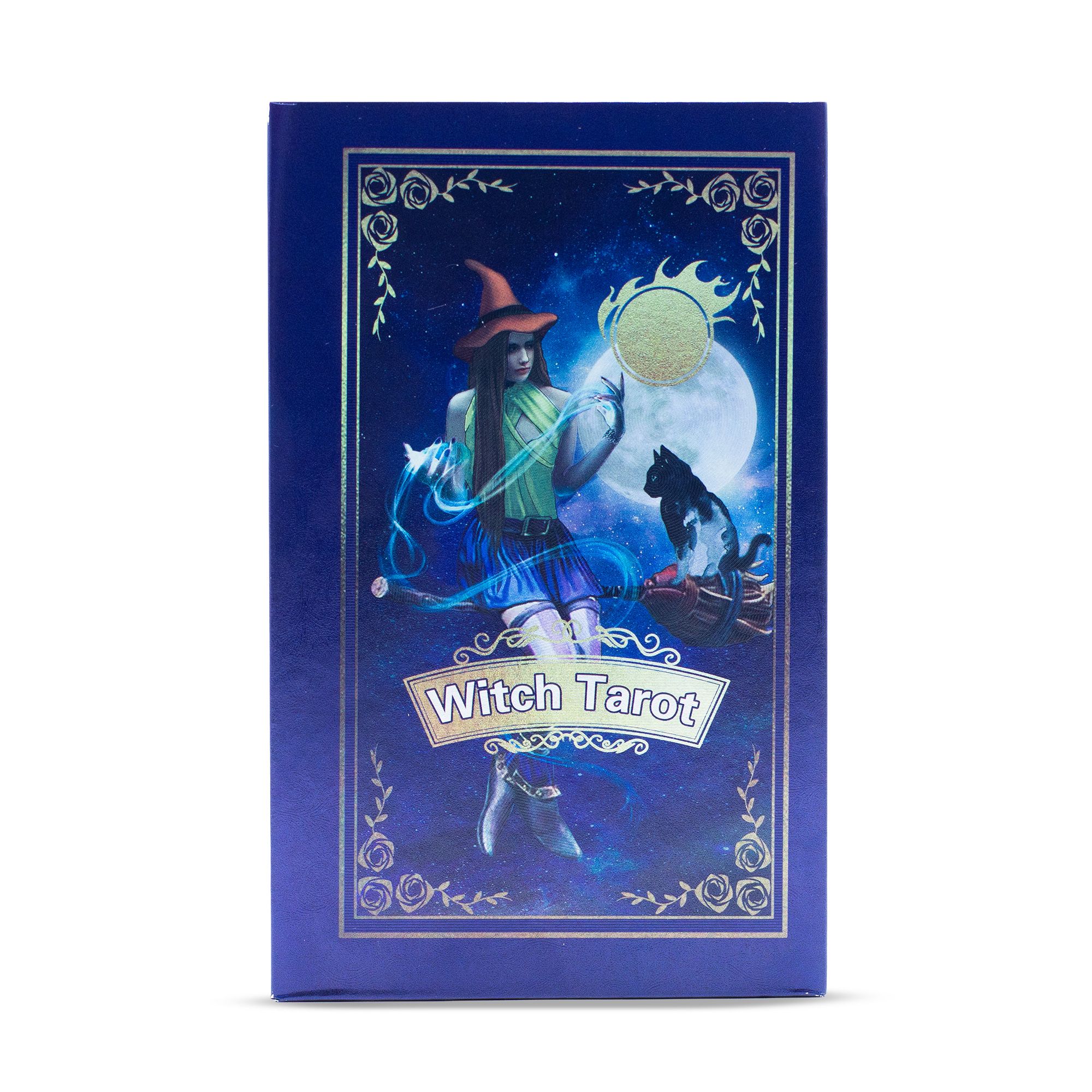 Conjunto de cartas de Tarot con lámina púrpura - Tarot de la Bruja - con folleto - Imagen 2