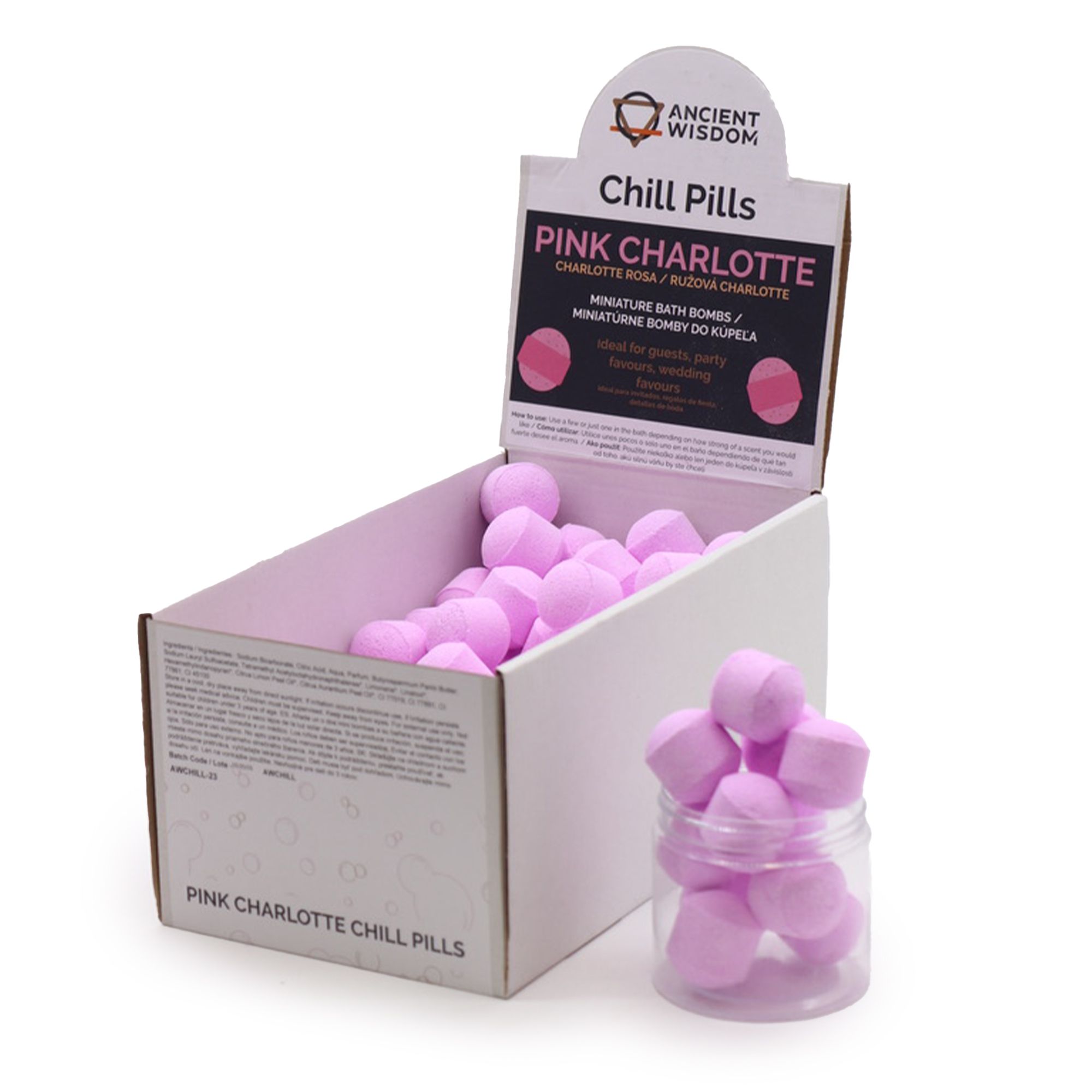 Caja de 1,3 kg de Mini Bombitas Relajante - Pink Charlotte - Imagen 2