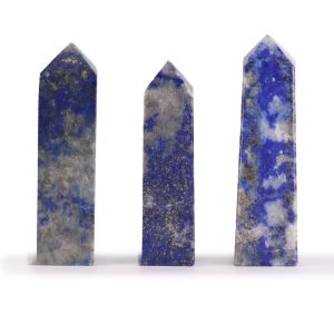 Puntas de obelisco de piedra preciosa aprox. 5 cm - Lapislázuli afgano
