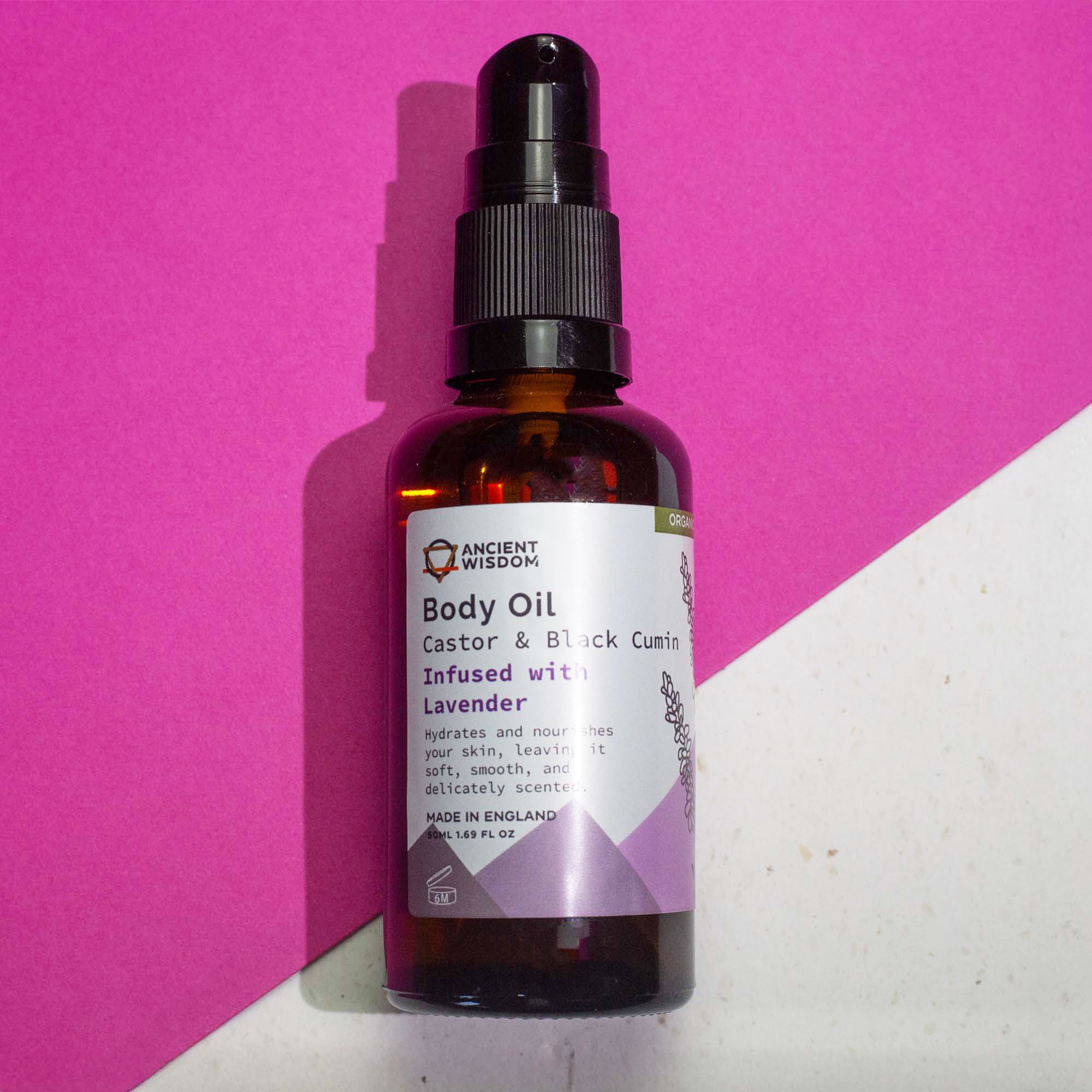 Aceite Corporal Organico 50 ml- Lavanda - Imagen 2