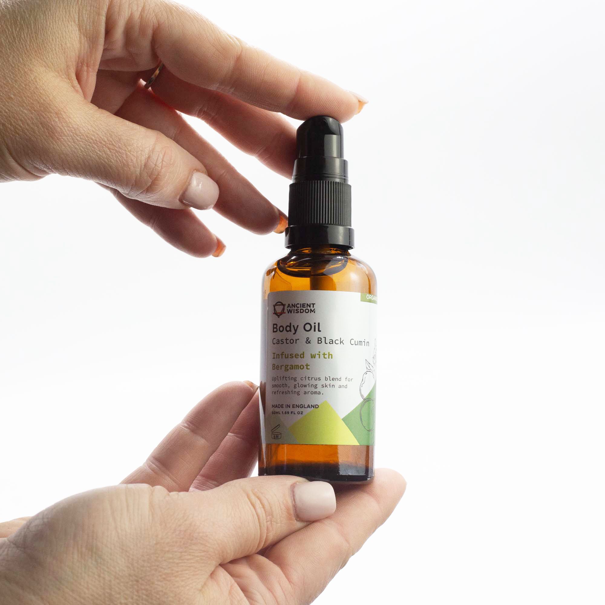 Aceite Corporal Organico 50 ml - Bergamota - Imagen 5