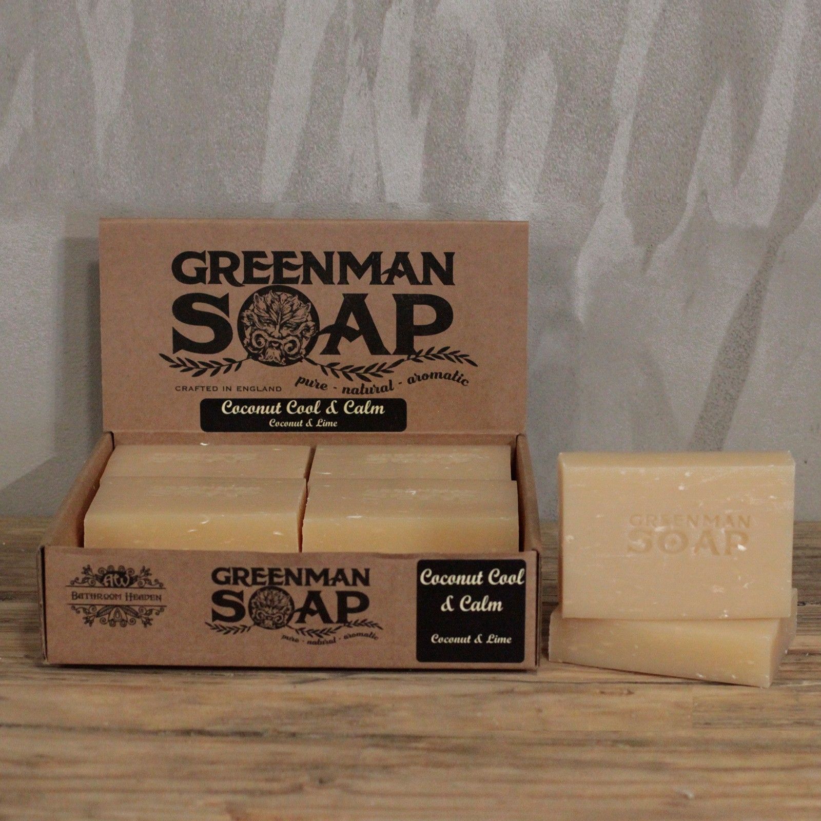 Jabón Greenman 100g - Coco fresco y tranquilo - Imagen 2
