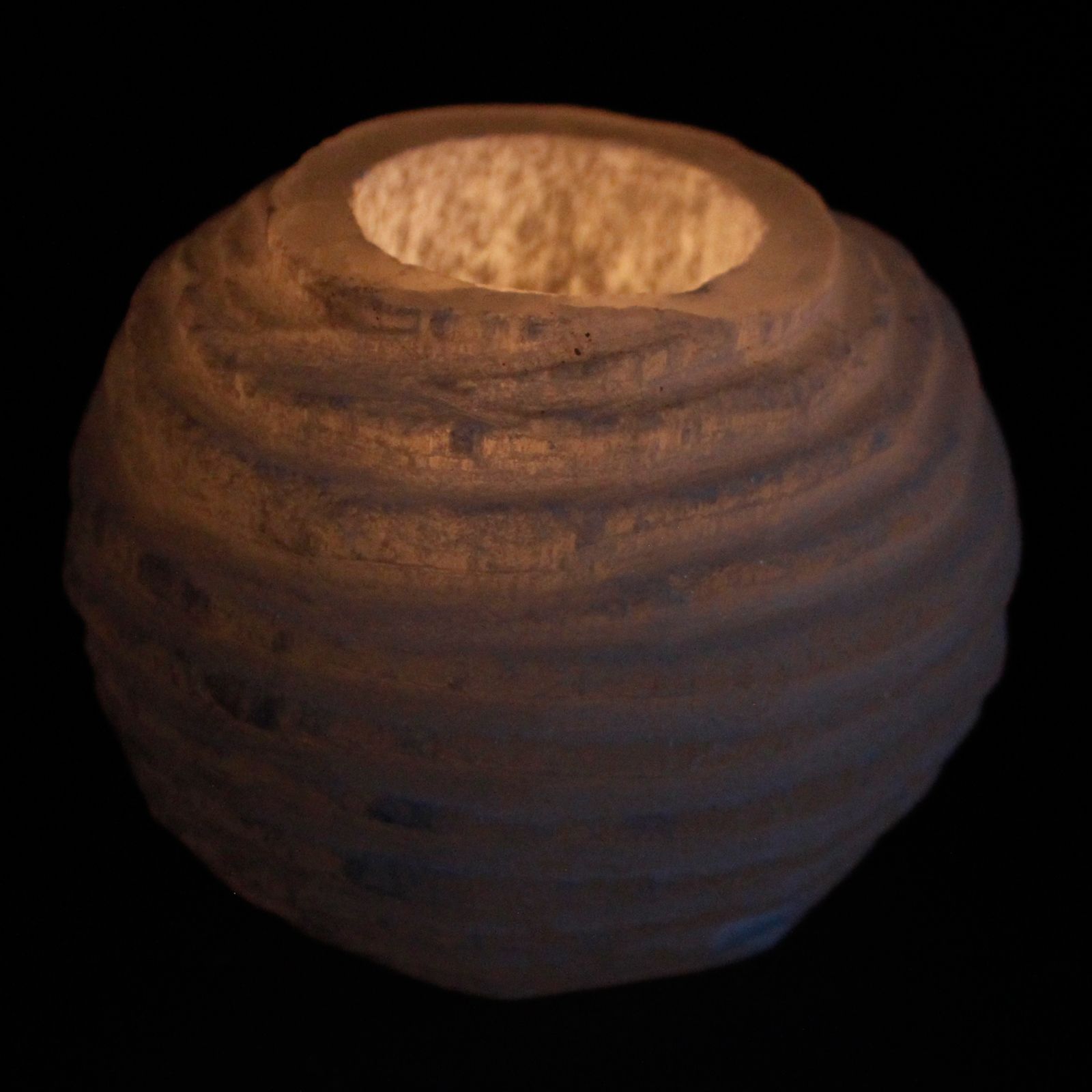 Candelero Selenite Bola de Nieve- 8 cm - Imagen 4
