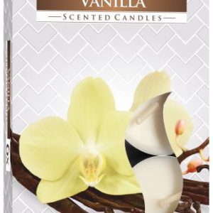 1x Set de 6 Velas de Té Perfumadas - Vainilla