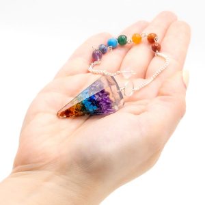 Péndulo del Chakra del Poder de la Orgonita - Chakra