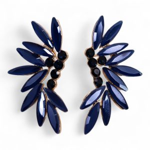 Pendientes de Cristal Vintage - Hadas - Azul