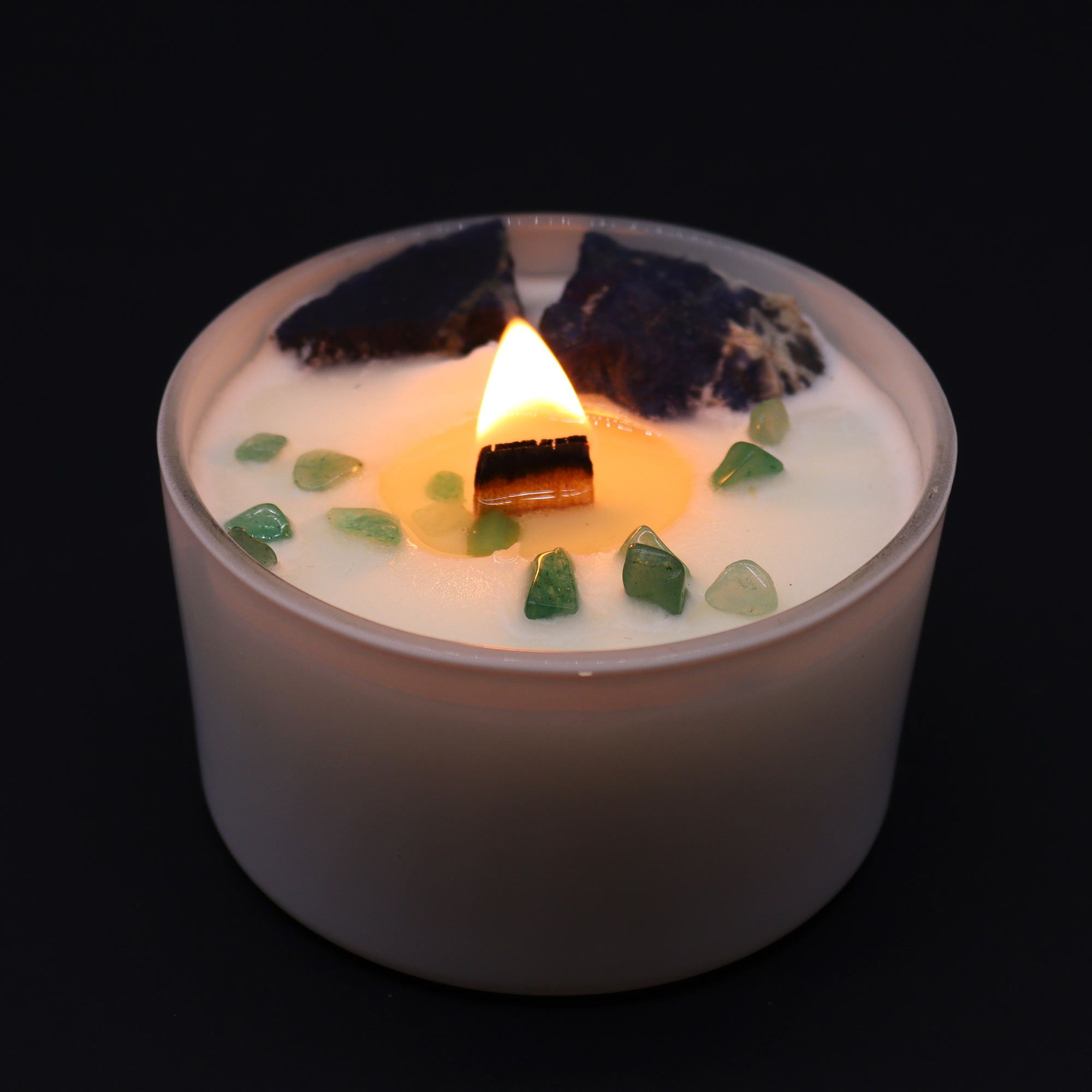 Velas de Cristal de Chakra - Chakra de la garganta - Imagen 2