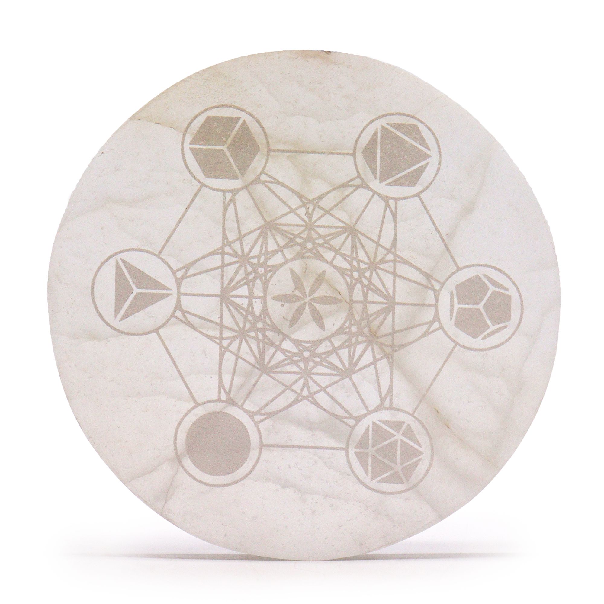 Placa de Carga Grande 18cm - Geometría Sagrada - Imagen 3