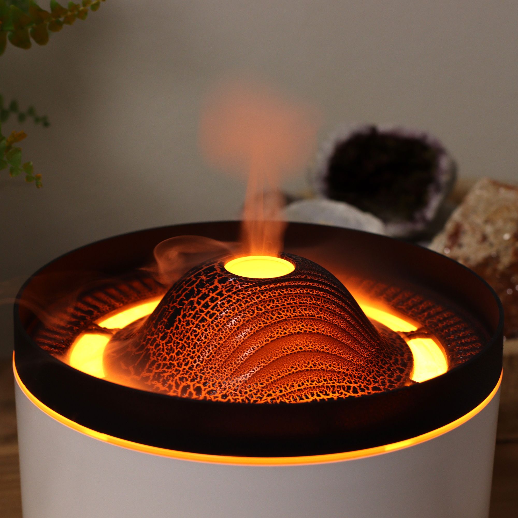 Large Volcano Effect Aroma Diffuser (plug) Two Colours - Imagen 7