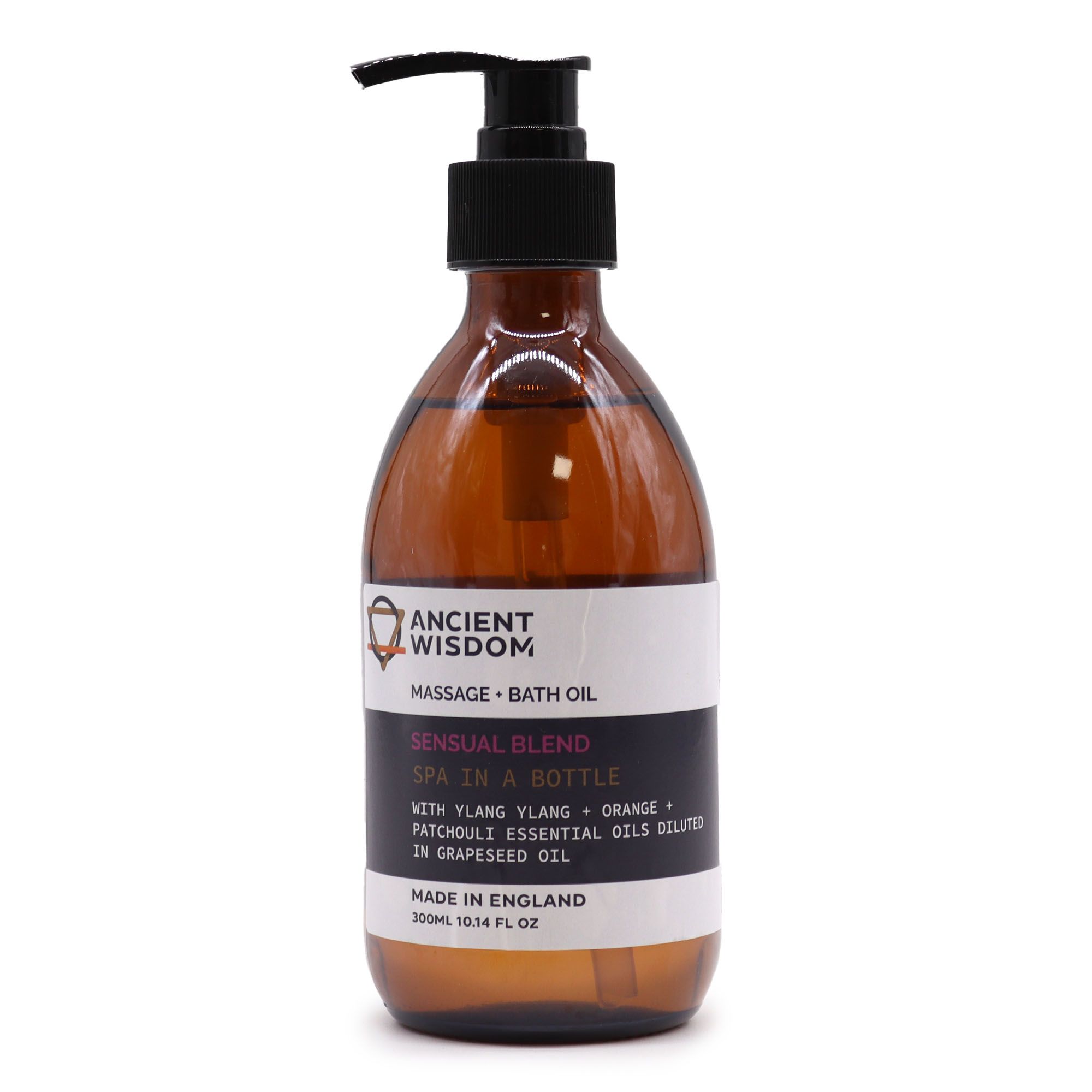 Aceite de Masaje y Baño de Aromaterapia - Sensual 300 ml - Imagen 3