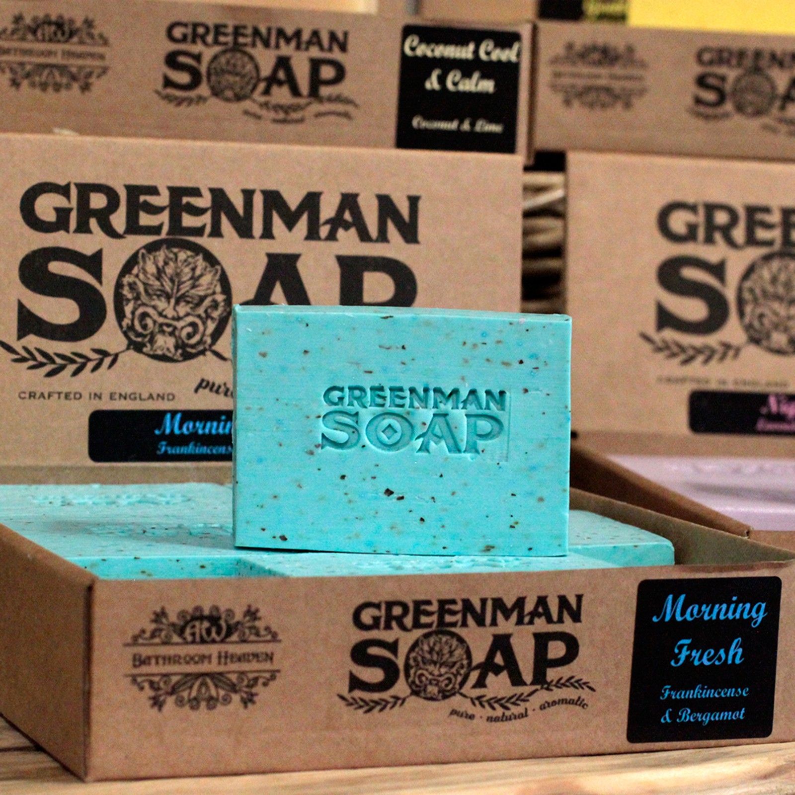 Jabón Greenman 100g - Mañana fresca - Imagen 6