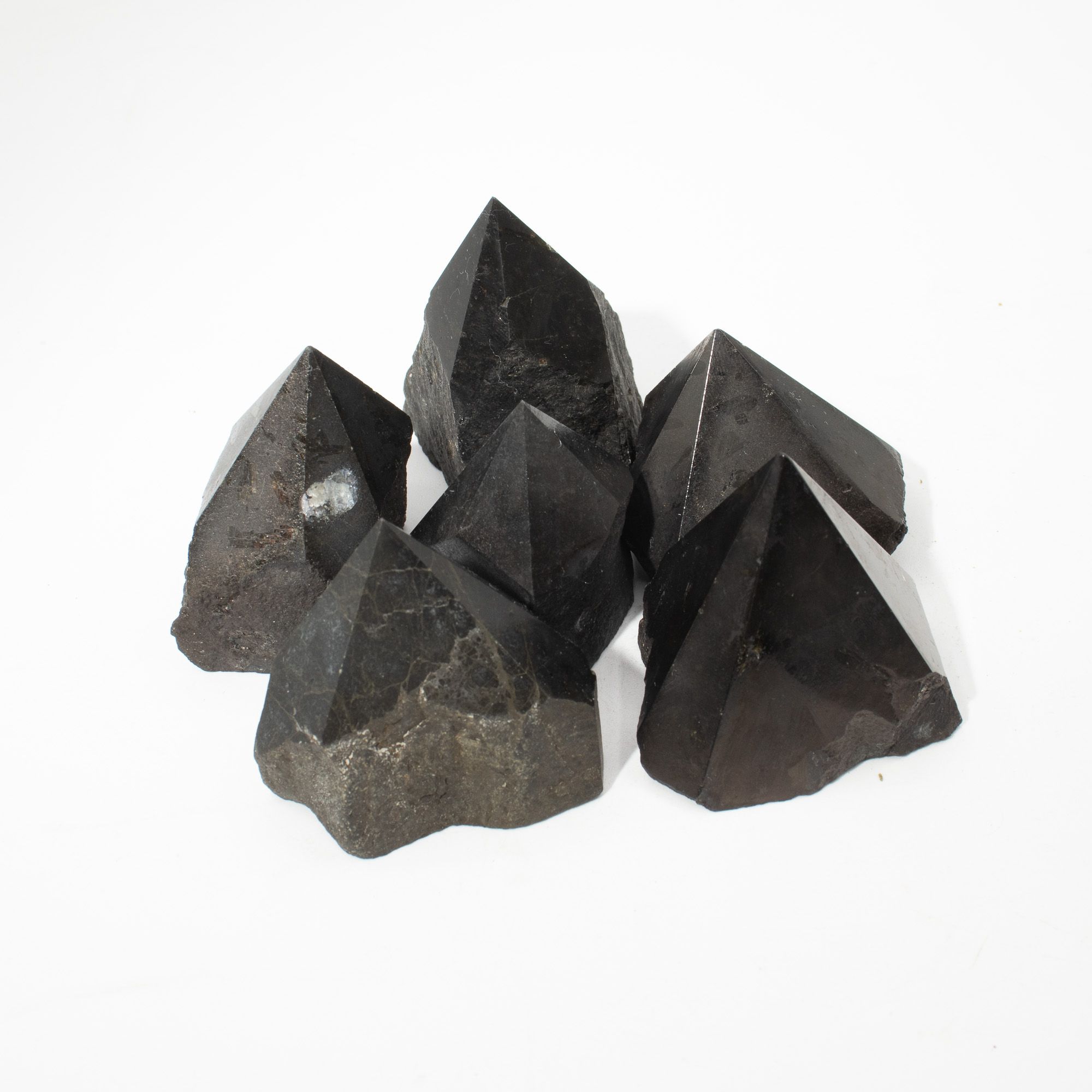 Puntas pulidas de piedra preciosa - turmalina india (aprox. 5-6 piezas) - Imagen 4