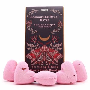 Set de Bombas de Baño de Corazón-Encantador Corazón Cielo