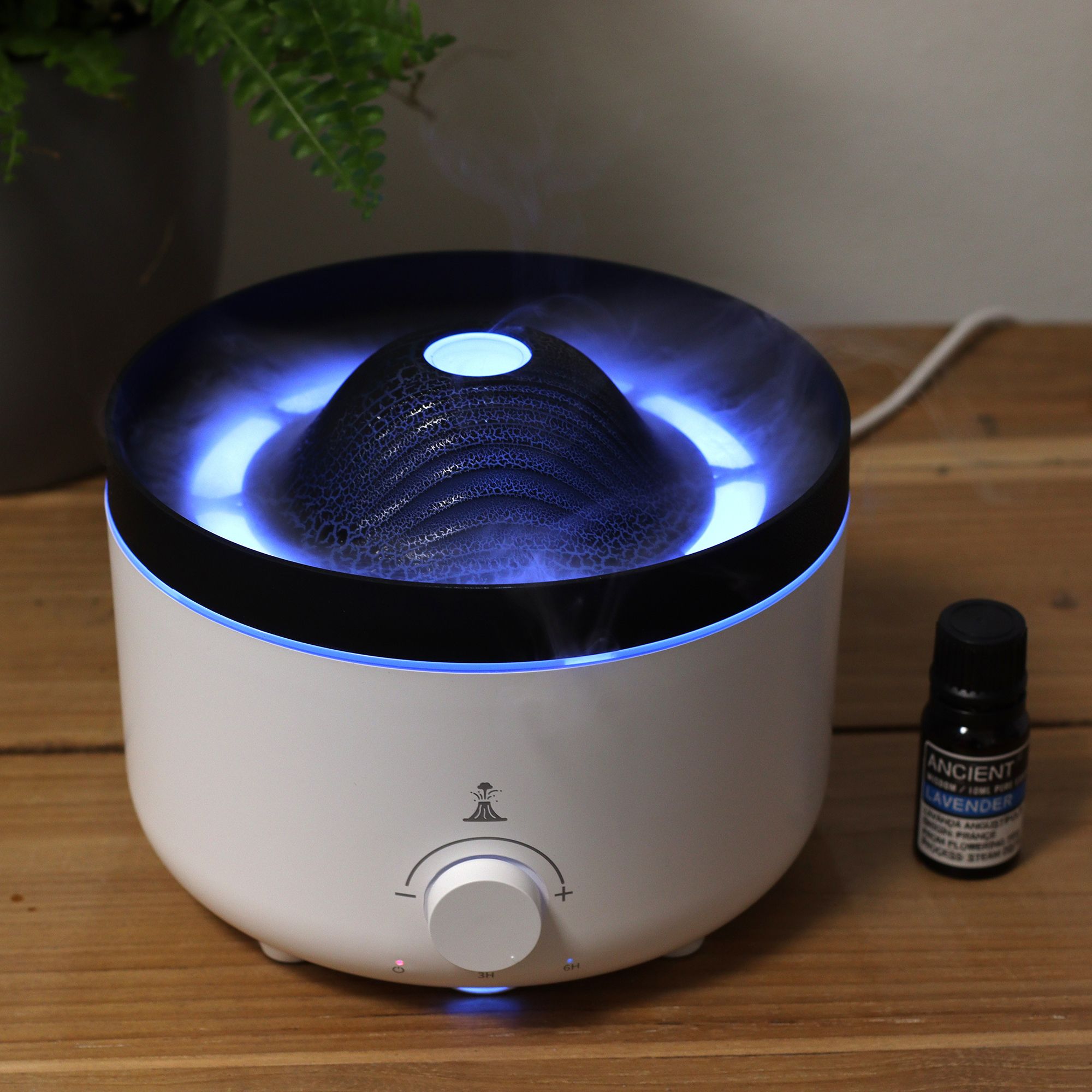 Large Volcano Effect Aroma Diffuser (plug) Two Colours - Imagen 6