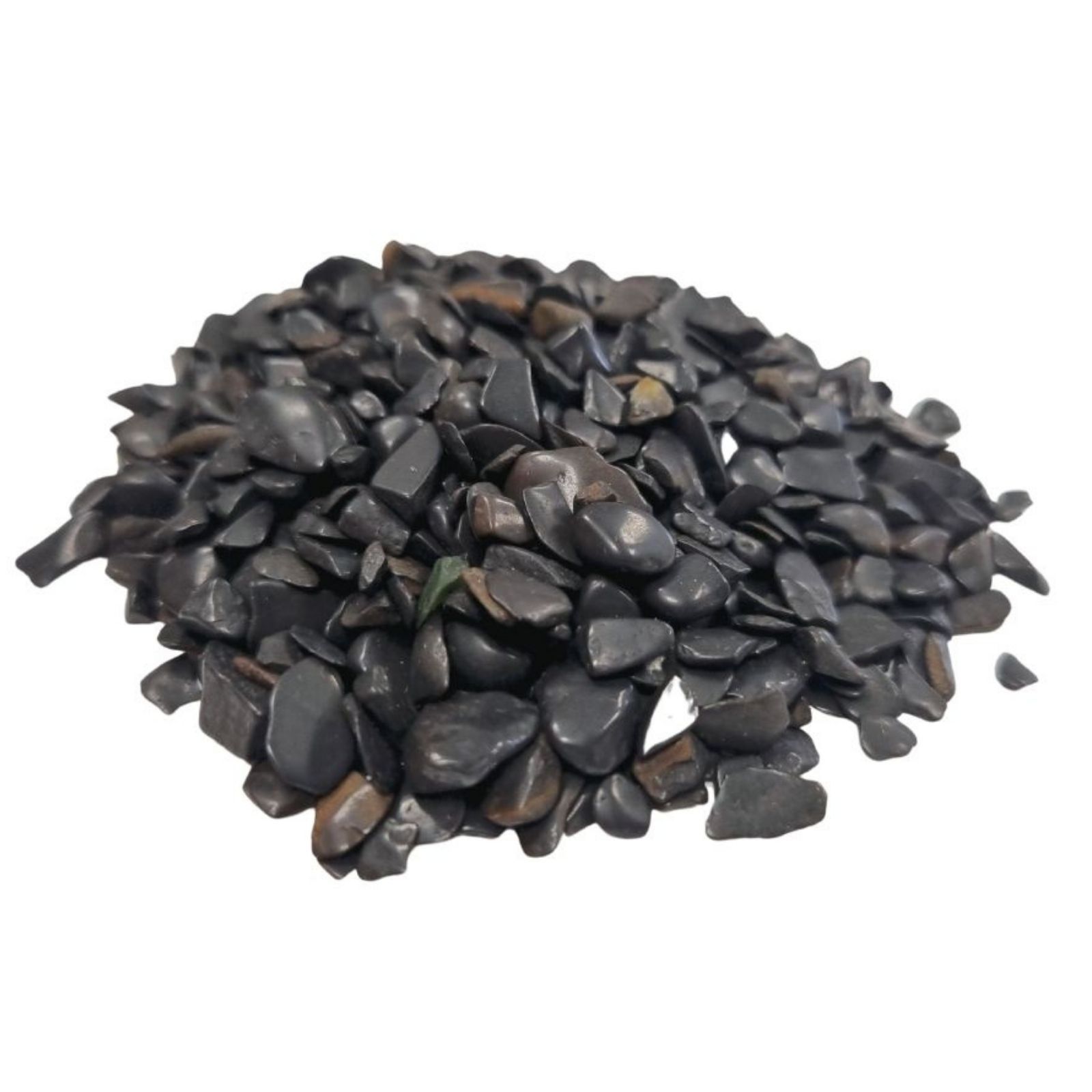 Black Tourmaline Gemstone Chips Bulk - 1KG - Imagen 3