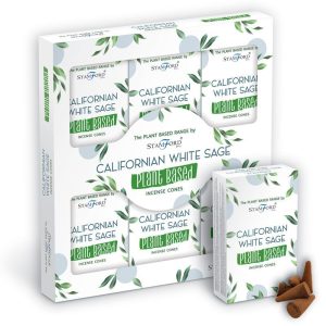 Conos de Incienso a Base de Plantas - Salvia Blanca de California