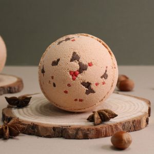 Bomba de baño de Reno y Nariz Roja - Toffee y Caramelo