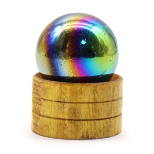Esfera de cristal de 40 mm - Amatista  con soporte
