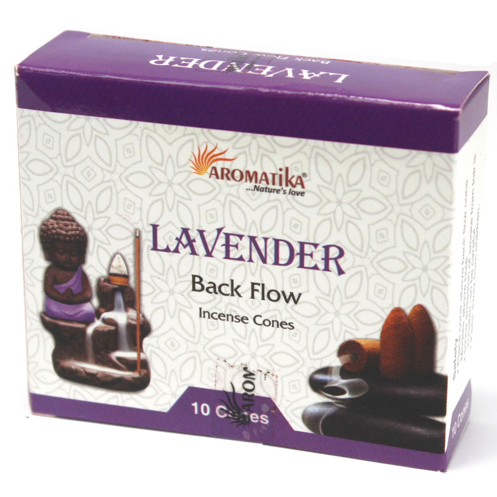 Conos de Incienso Reflujo Aromatika - Lavanda - Imagen 3