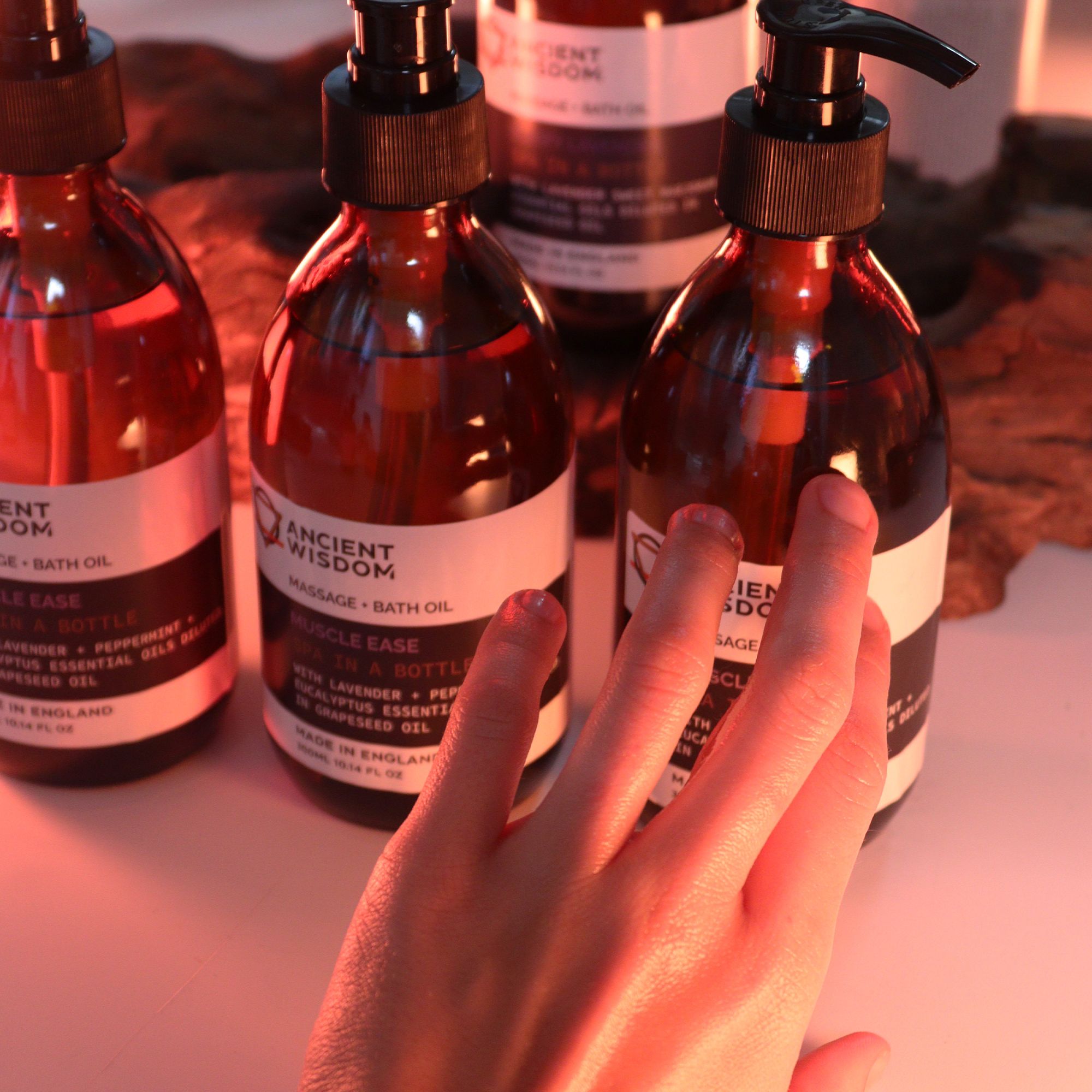 Aceite de Masaje y Baño de Aromaterapia - Sensual 300 ml - Imagen 2