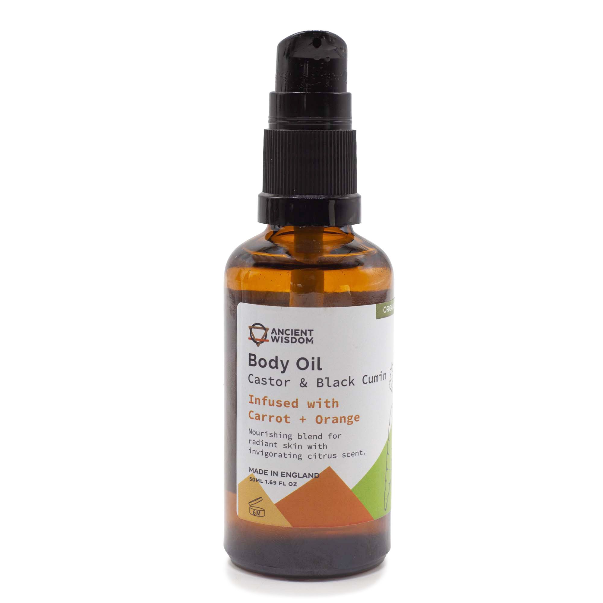 Aceite Corporal Organico 50 ml - Zanahoria y Naranja - Imagen 4