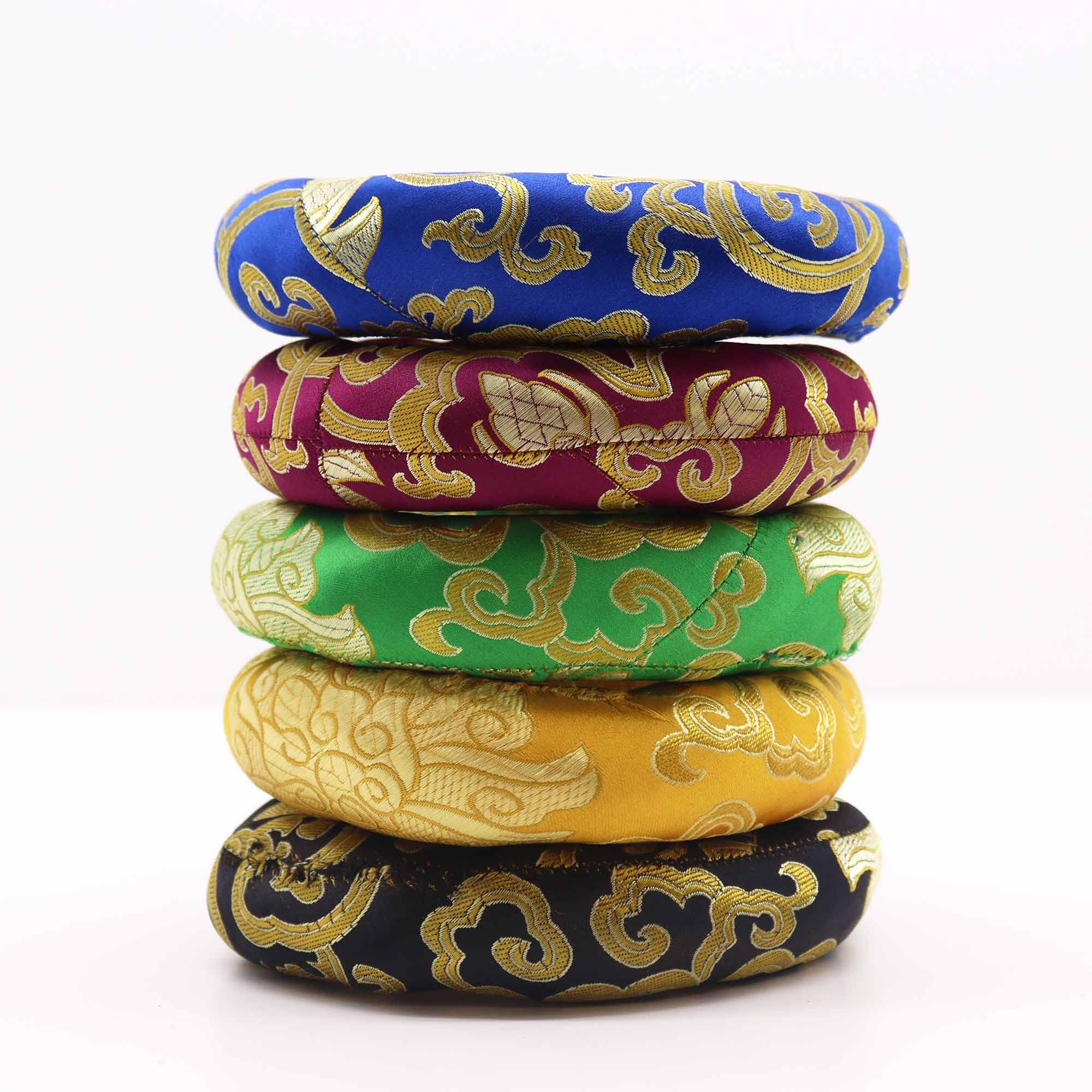 Cojín de aro de 14 cm (para cuenco tibetano de 16-18 cm) - Imagen 3