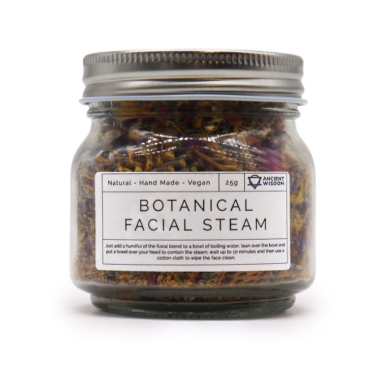 Mezcla botánica floral para baño y vapor facial