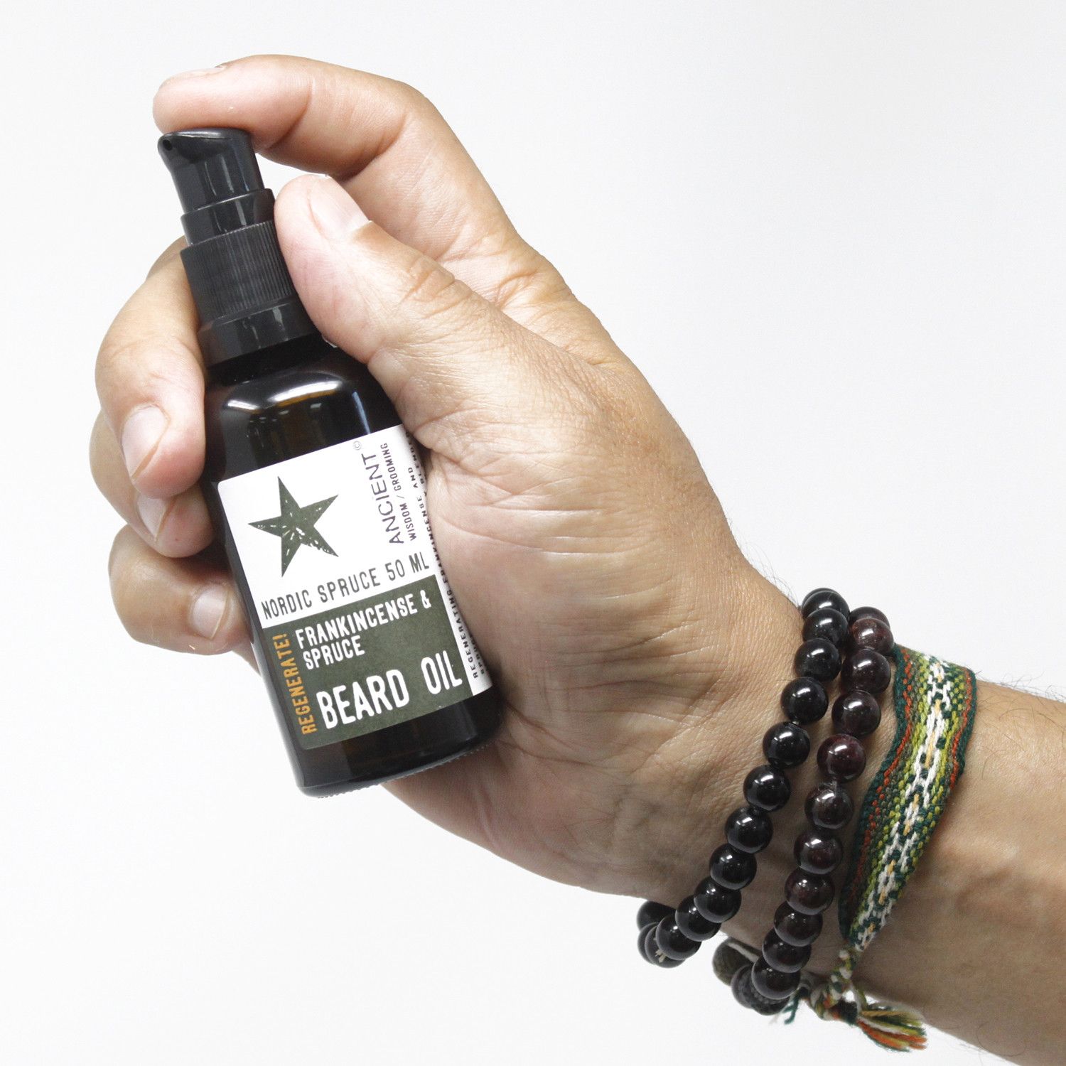 50ml Aceite para la barba - Gladiador Romano - Mejora! - Imagen 3