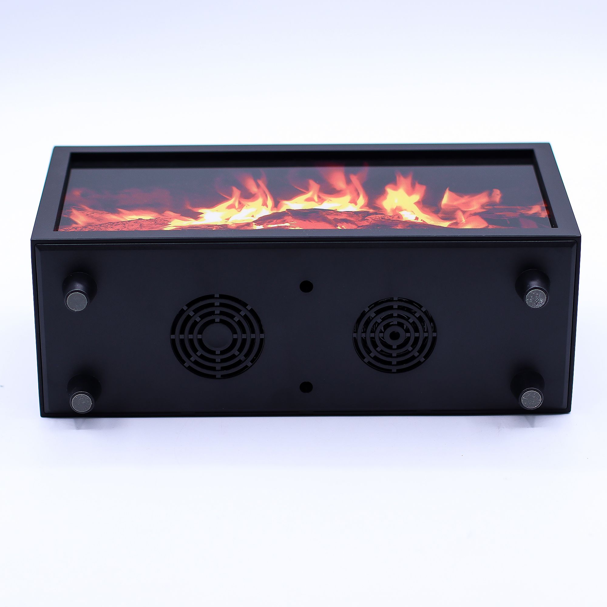 Difusor de aroma con efecto de llama y sonido de aves - USB negro - Cambio de color - Imagen 10