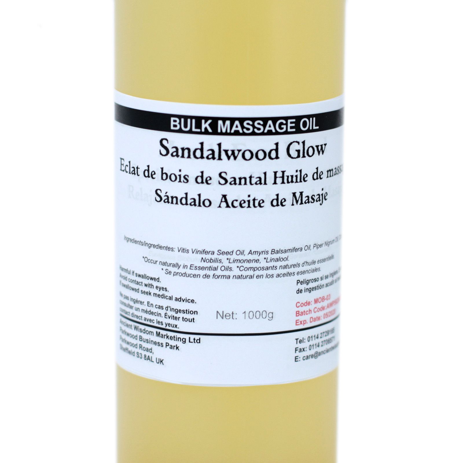 Aceite de Masaje 1kg - Piel radiante - Imagen 2
