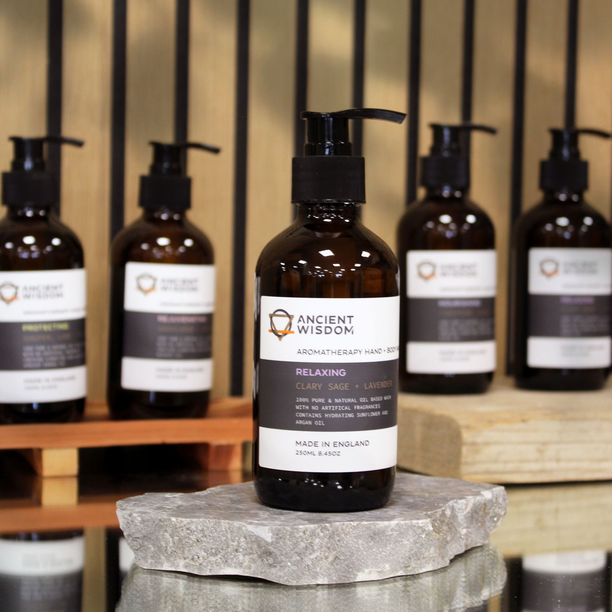 Gel Limpiador de Manos y Cuerpo Mandarina, Ylang y Pachulí 250ml - Imagen 2