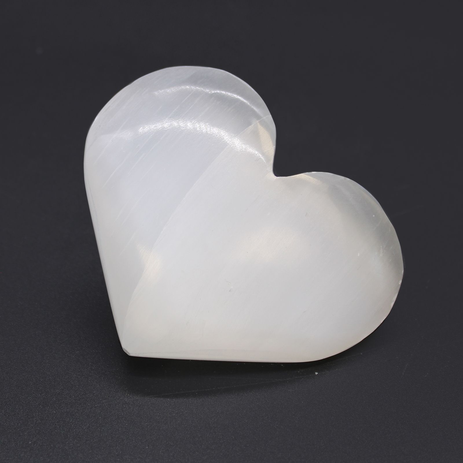 Corazón Selenita - 5-6 cm - Imagen 2