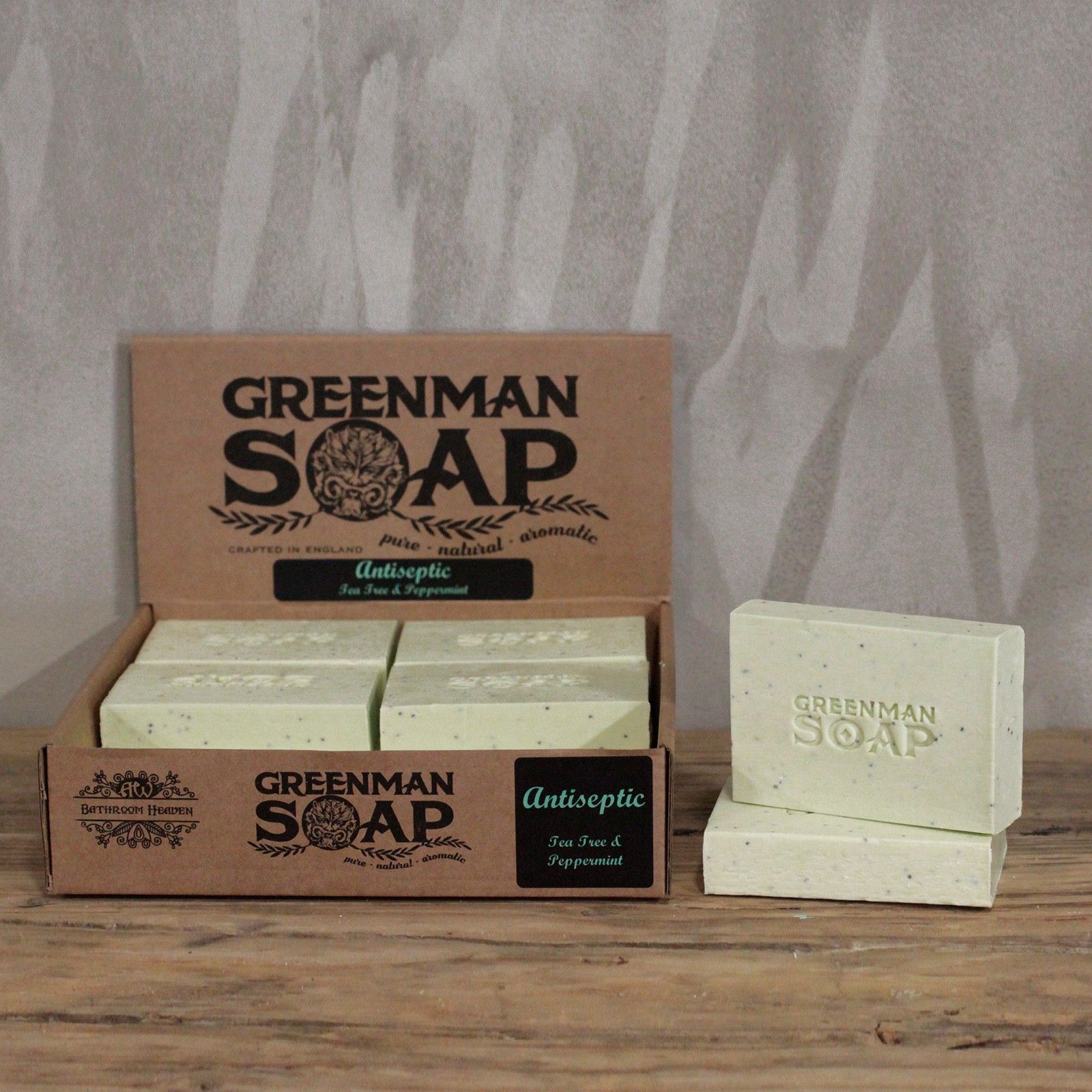 Jabón Greenman 100g - Ataque Mancha Antiséptico - Imagen 3