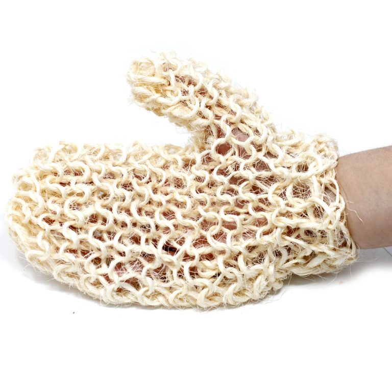 Esponjas exfoliantes de sisal