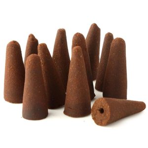 Conos de Incienso de Reflujo a Base de Plantas - Salvia Blanca de California