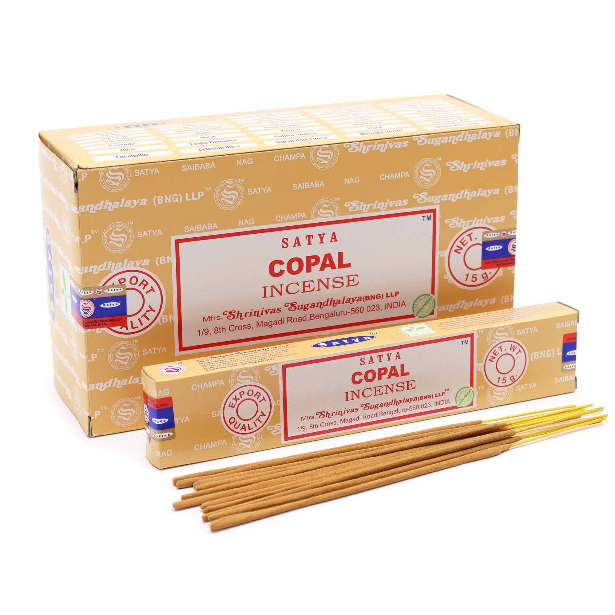 Varillas de Incienso Satya 15g - Copal - Imagen 2