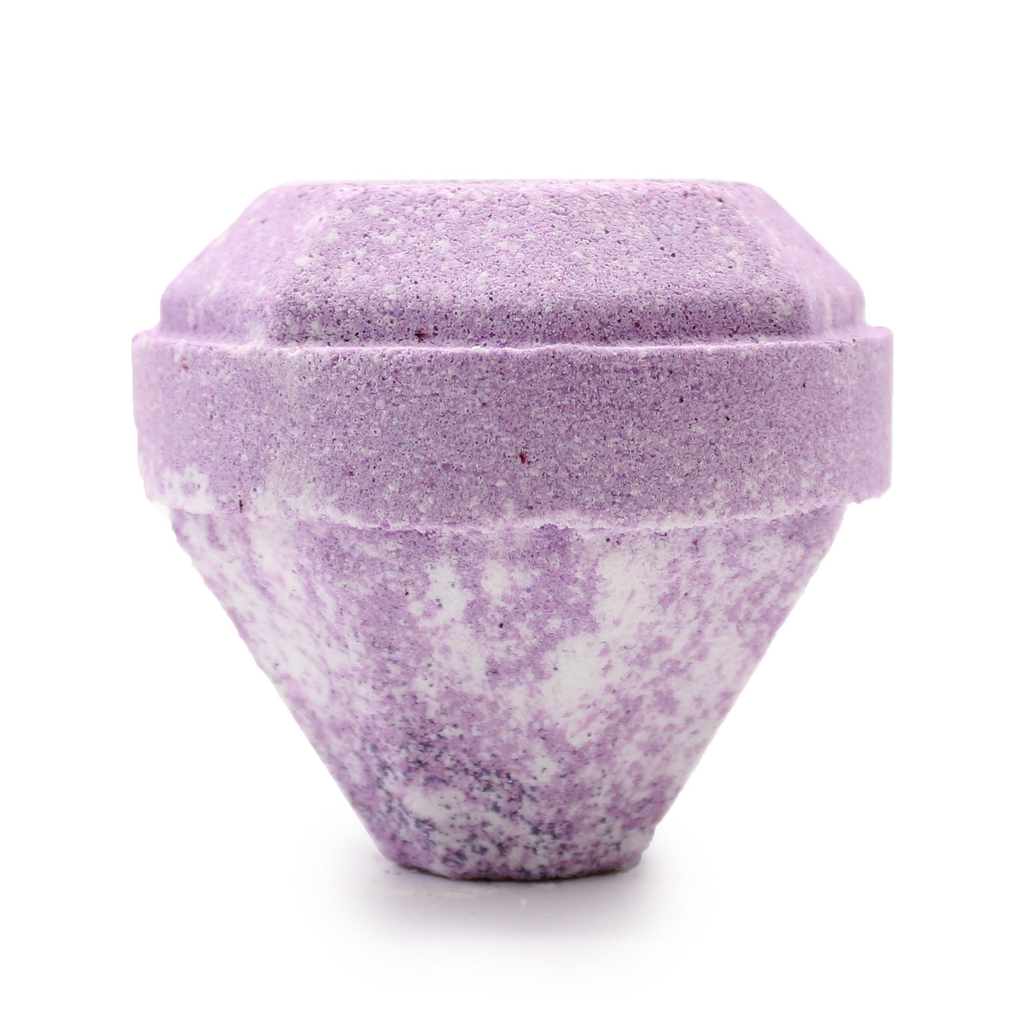 Bomba de Baño de Piedras Preciosas - Blanca y Violeta - Imagen 3