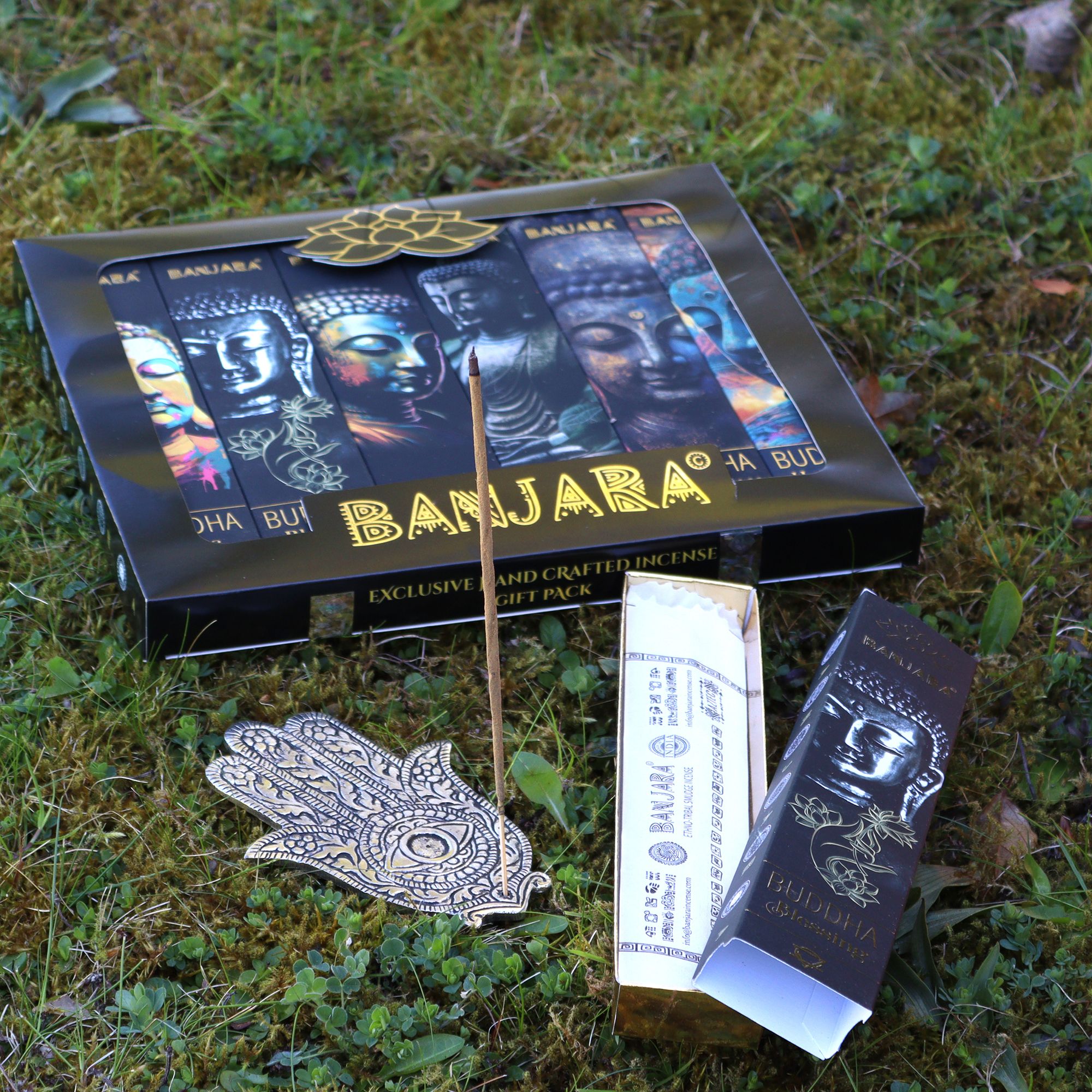 Incienso Banjara Buddha – Set de regalo en caja (6 surtidos) - Imagen 7
