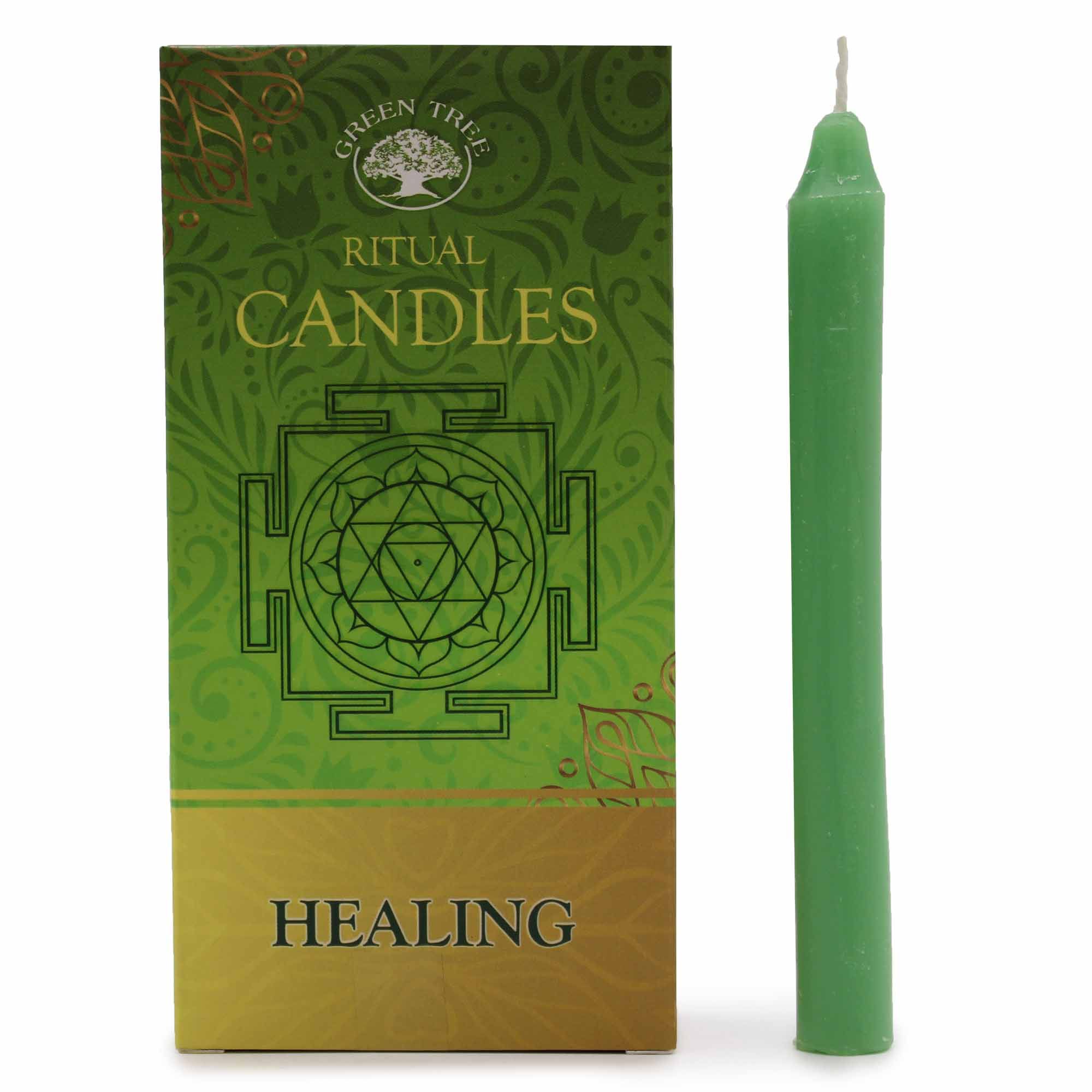 Conjunto de 10 velas - Sanación - Imagen 2