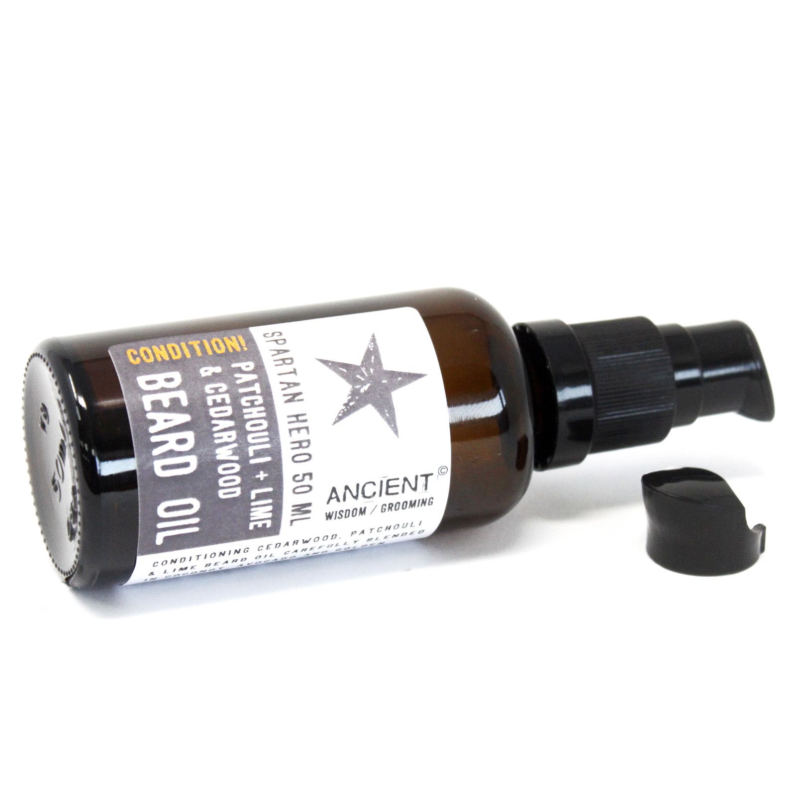 50ml Aceite para la barba - Heroe Espartano - Mantén! - Imagen 3