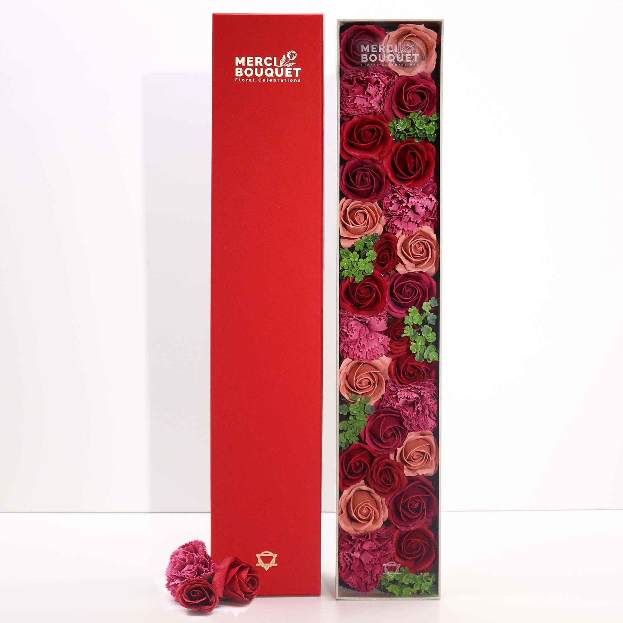 Caja Extra Larga - Rosas Vintage - Imagen 4