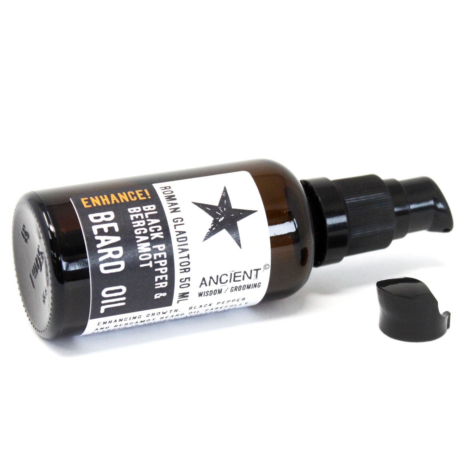 50ml Aceite para la barba - Gladiador Romano - Mejora! - Imagen 2