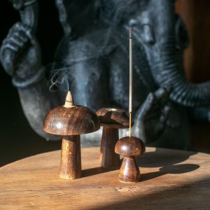Set de 3 Mini Setas de Incienso (8cm 7cm 6.5cm)