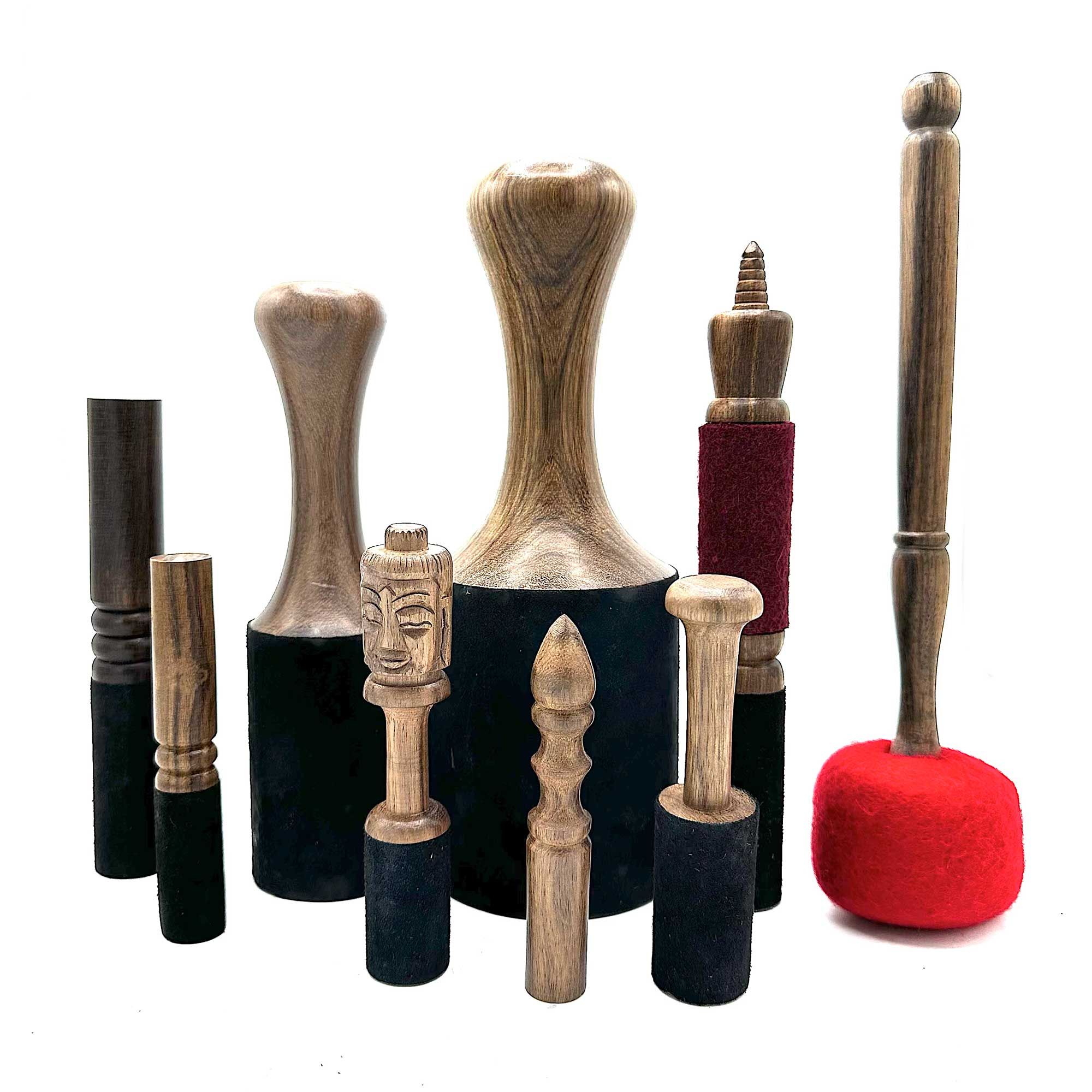 Palo de Madera - 14cm - Talla de Buda - Imagen 2