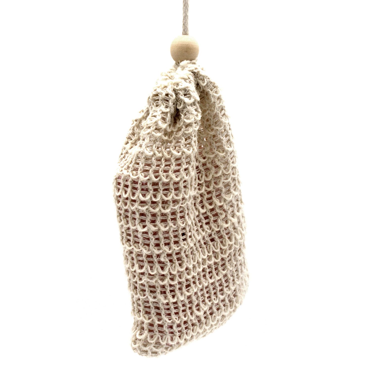 Bolsa de jabón natural - Yute lavado - Imagen 2