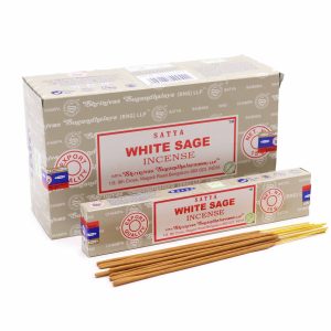 Varillas de Incienso Satya 15gm - Sabia Blanca