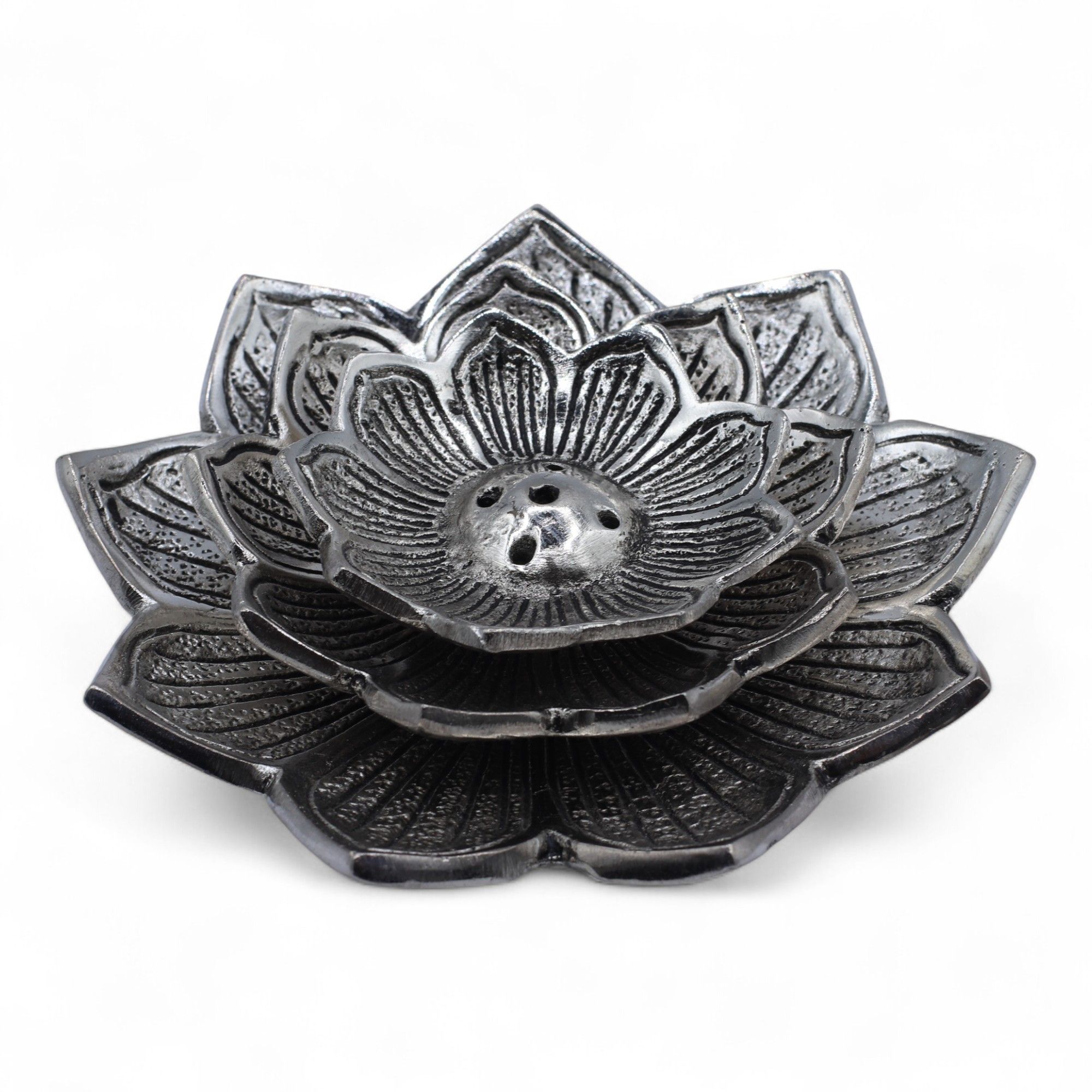 Portainciensos Flor de Loto de Tres Flores