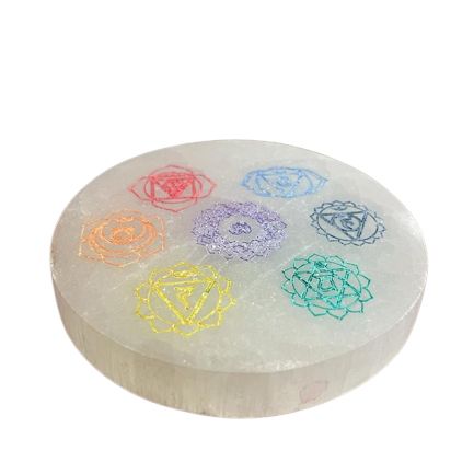 Placa de Carga Pequeña 8cm - Diseño Chakra - color - Imagen 2