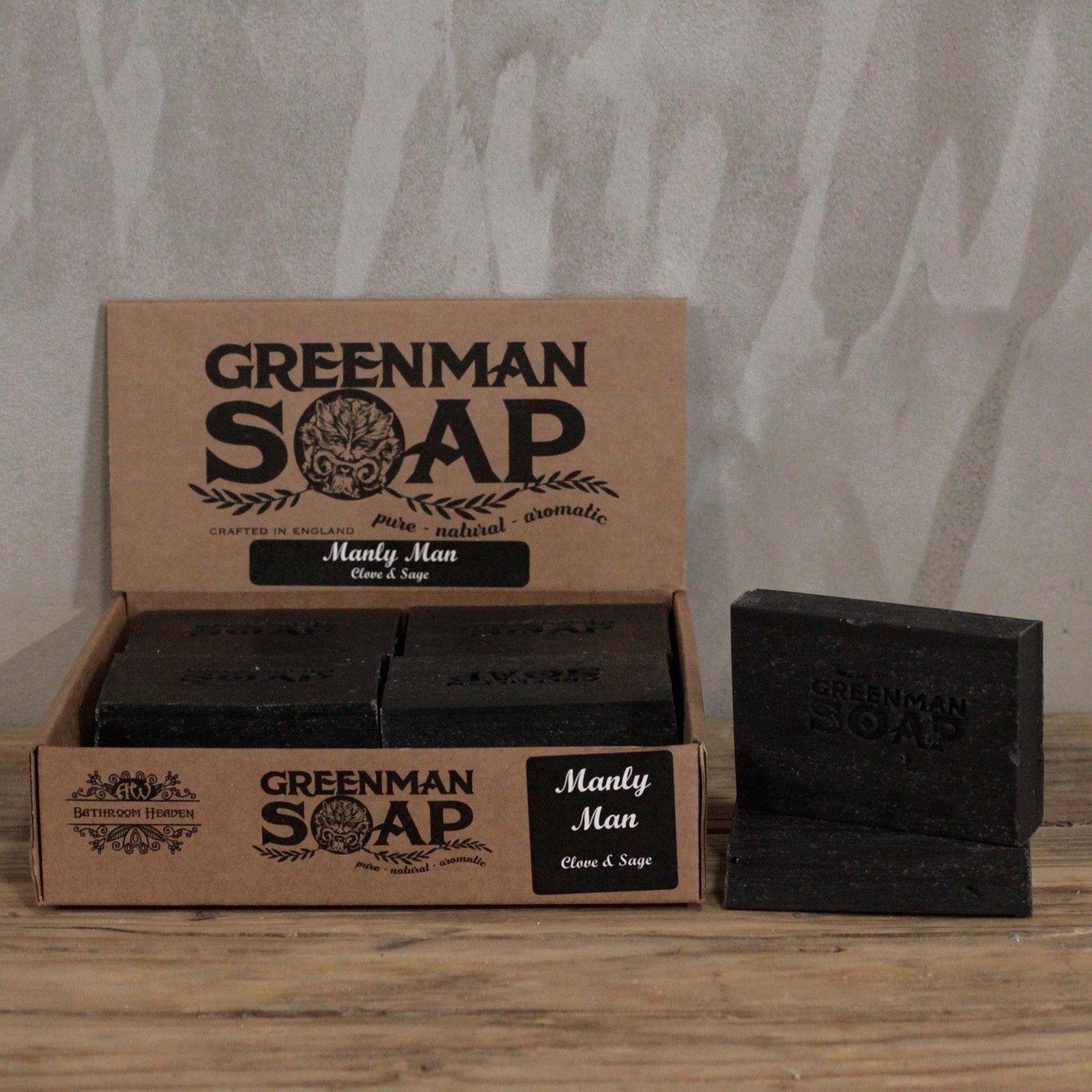 Jabón Greenman 100g - Para hombres - Imagen 4